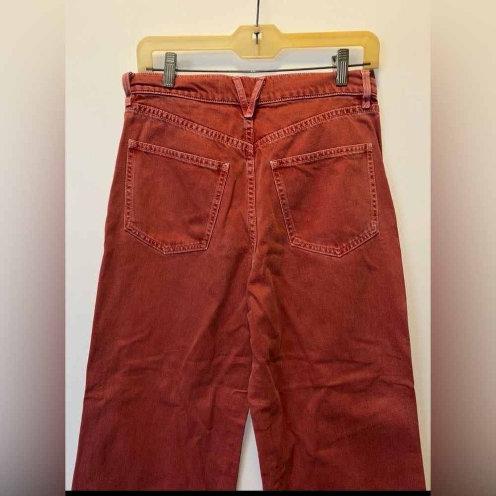 Veronica Beard Taylor Cropped Wide-Leg Jean 28 - Picture 5 of 13